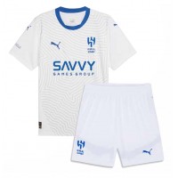 Maglie da calcio Al-Hilal Seconda Maglia Bambino 2024-25 Manica Corta (+ Pantaloni corti)